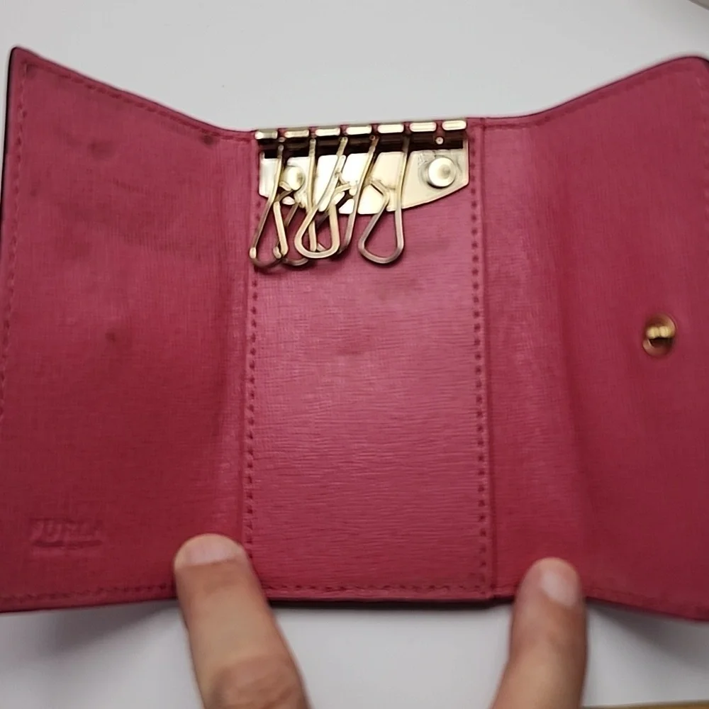 Furla Pink Women's Key‎ Holder
